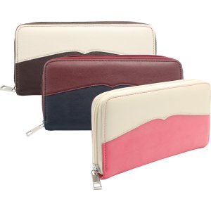 Tuxedo Zip Around Wallet