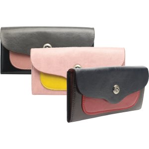 Fold Over Wallet with Magnetic Clasp