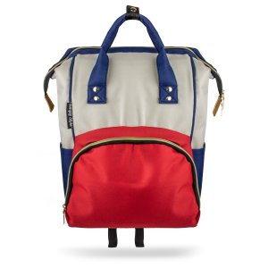 Red, White, and Blue Baby Backpack