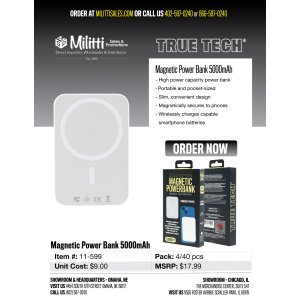 Magnetic Power Bank 5000mAh