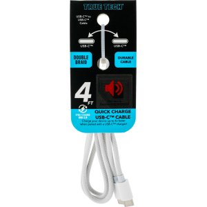 USB-C to USB-C 4Ft Double Braid Cable