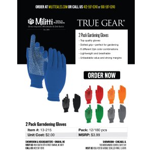 2 Pack Gardening Gloves