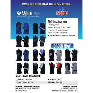 Men's Gloves Assortment
