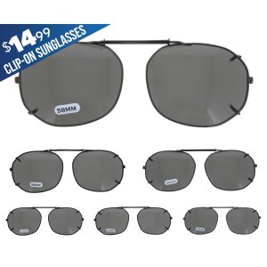 Clip On Sunglasses - Camden