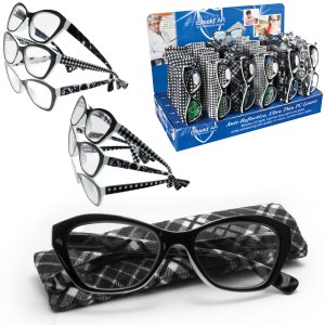 Black & White Reader & Case - Uma in 24pcs PDQ
