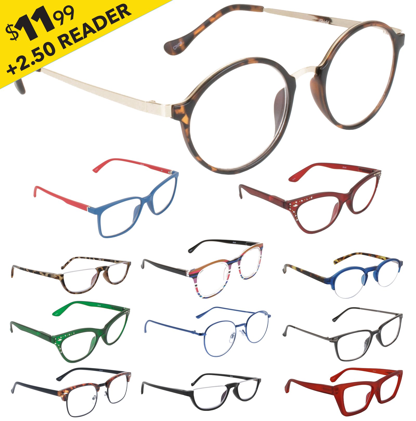 $11.99 Reader +2.50
