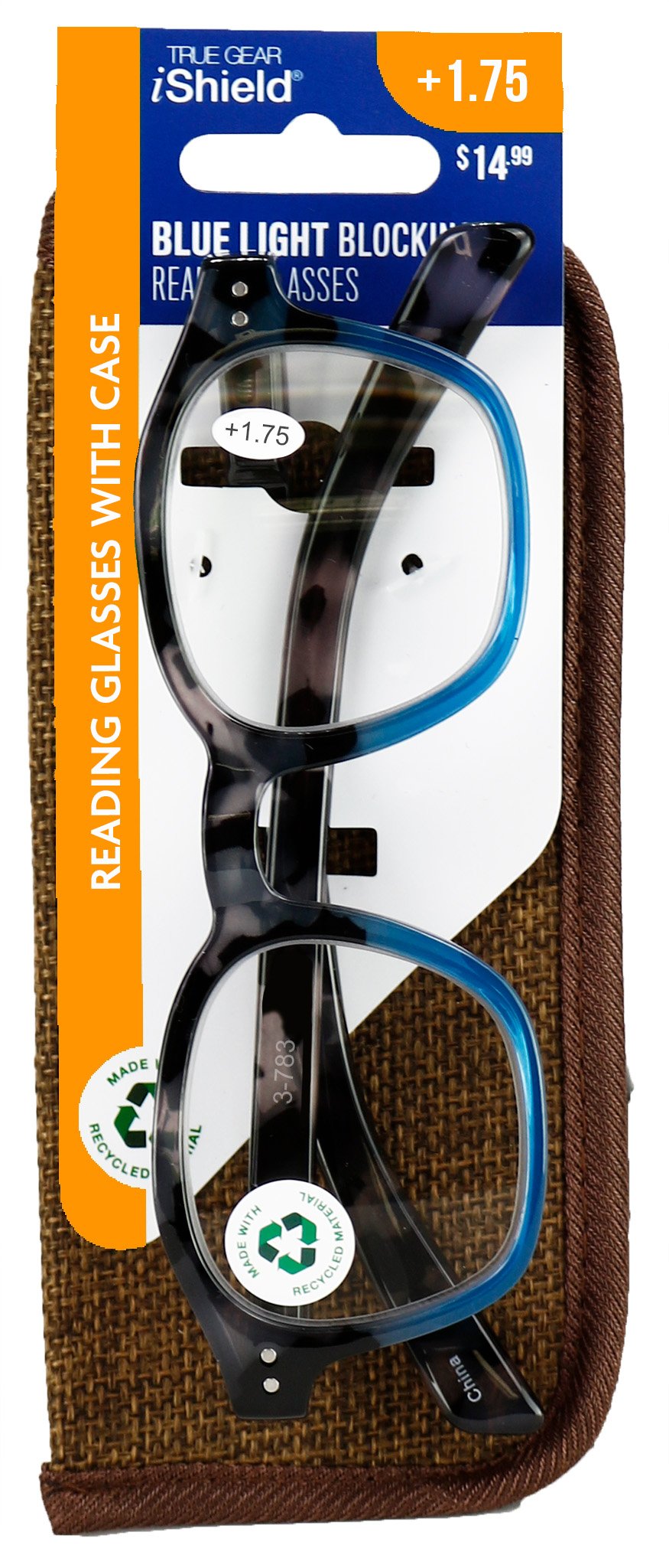 '+1.75 Eco Carded Readers with Case - Image 3