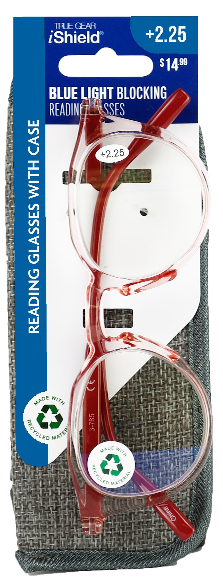 '+2.25 Eco Carded Readers with Case - Image 5