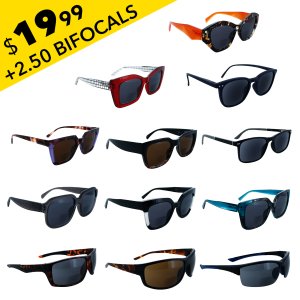 Sunglass Readers +2.50