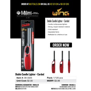 Diablo Candle Lighter - Carded