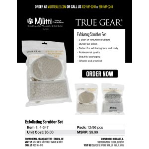 Exfoliating Scrubber Set