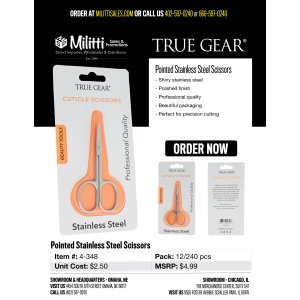 Pointed Stainless Steel Scissors