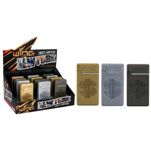 NYC Money Sign Metal Turbo Lighter
