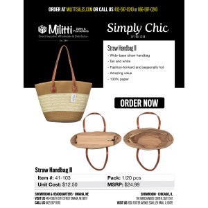 Straw Handbag II