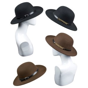 Small Rim Round Floppy Hat - Fall Fashion - Women's