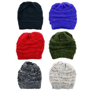 Messy Bun Beanies Assortment