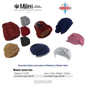 Women's Winter Hat Assortment
