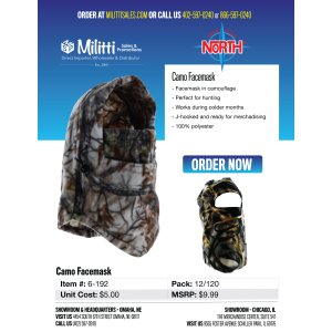Camo Facemask