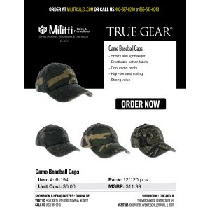 Camo Baseball Caps