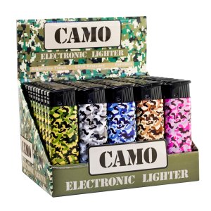 Colorful Camouflage Electronic Lighter