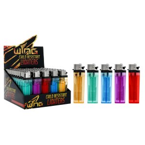 Wing Child Resistant Rolling Light Lighter