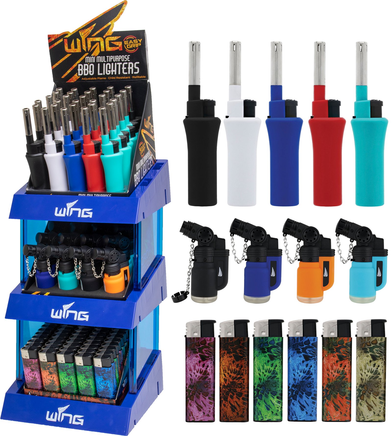 921214 Lighter Tower - Utility/Torch/Electronic - 326pcs (921214)