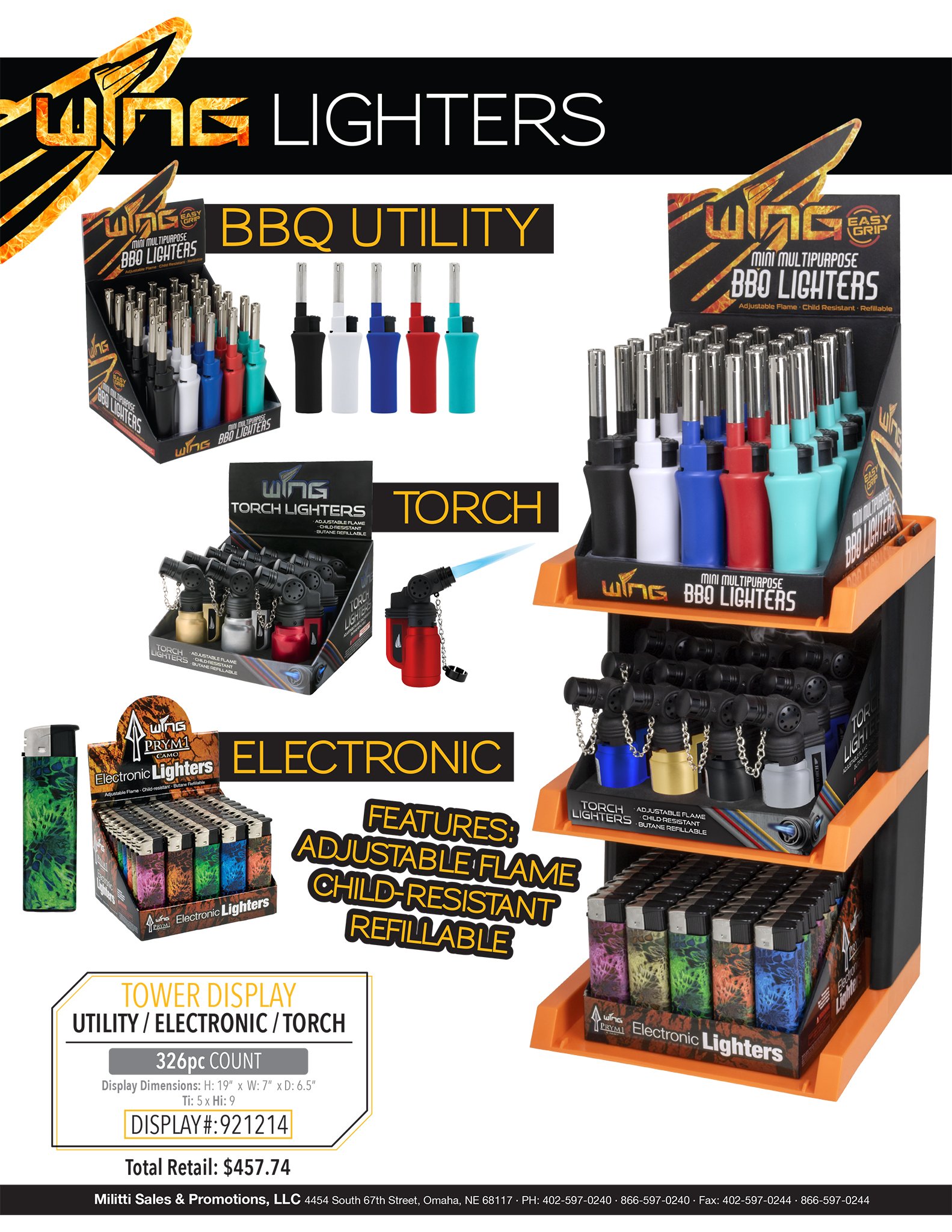 921214_2_Updated 5-1-2020 Lighter Tower - Utility/Torch/Electronic - 326pcs (921214) - Image 2
