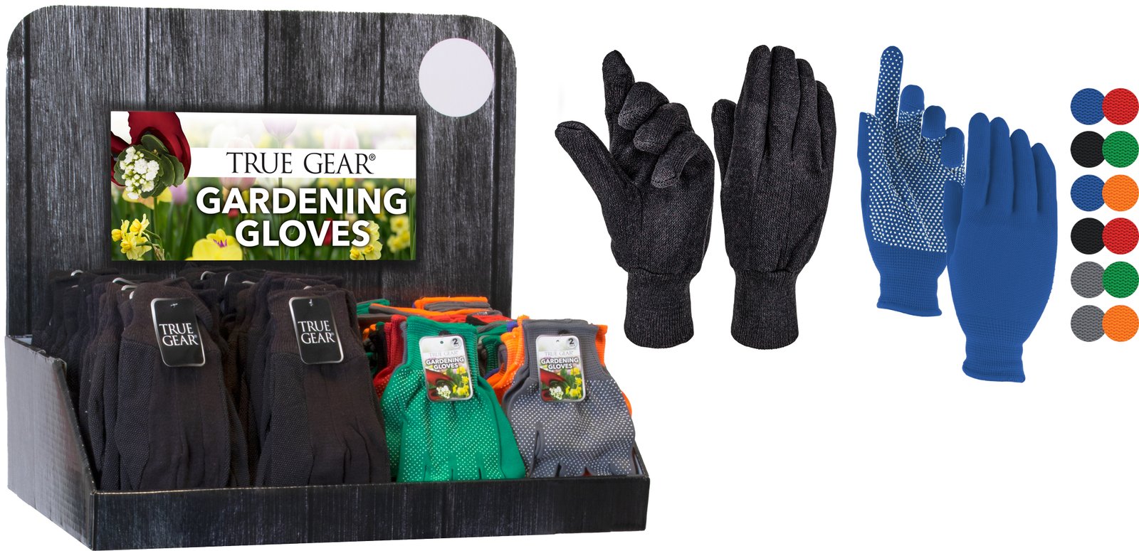 921420_1 Gardening Gloves Display - 96pcs (921420) - Image 2