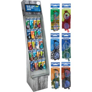 Blue Light Blocking Readers with Case Shipper - 48pcs