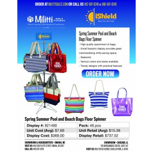 Colorful Beach/Pool Bags, Summer Vibes, Profits