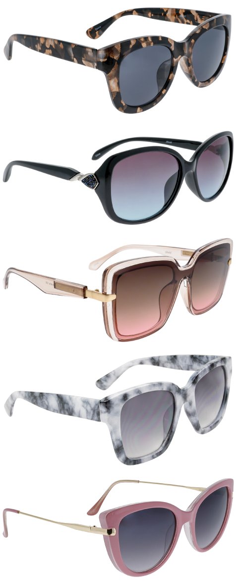 931077_2 Fashion Sunglasses - Cube Counter Display - 60pcs (931077) - Image 2