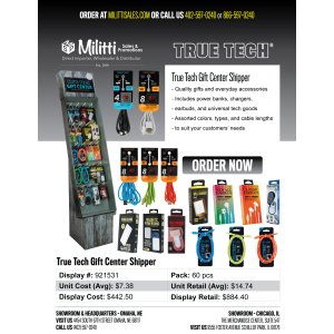 True Tech Gift Center Shipper