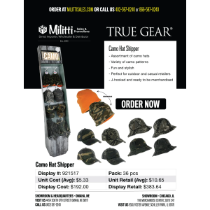 Pro Guide Camo Hat Shipper
