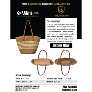 Straw Handbag I