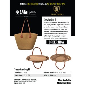 Straw Handbag III