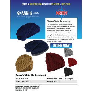 Women's Winter Hat Assortment
