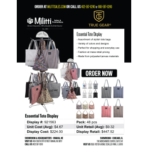 Essential Tote Display