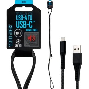 USB-C to USB-A 10FT Mesh Cable
